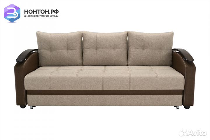 Диван еврокнижка София бежевый