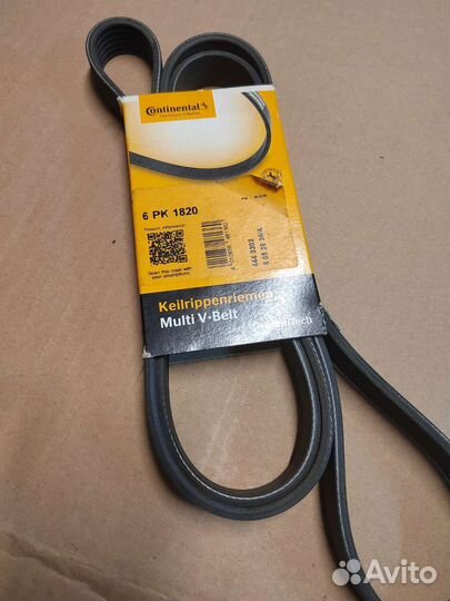 Ремень поликлиновый Contitech 6 PK 1820