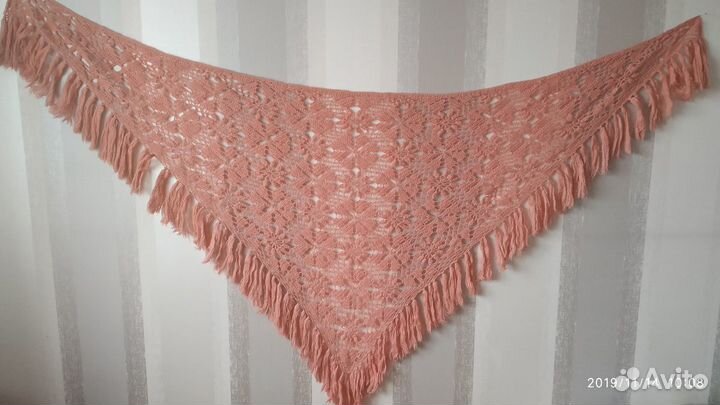 Шаль ручной работы