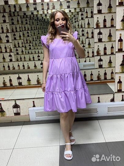 Летнее платье, платье для беременных 48