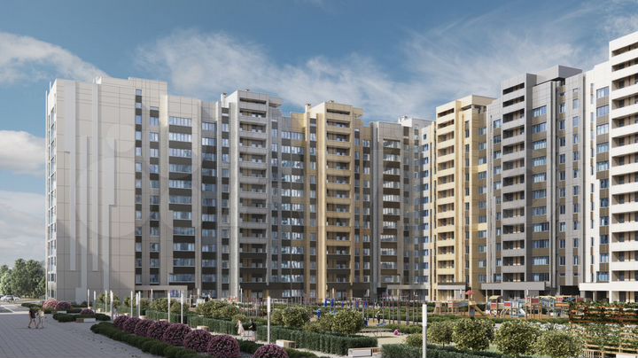 2-к. квартира, 59 м², 5/14 эт.