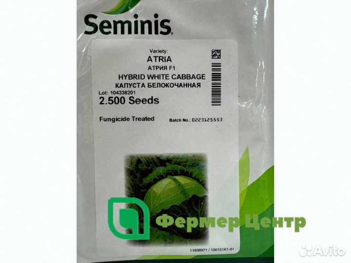 Капуста Атрия