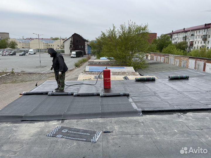 Ремонт мягкой кровли