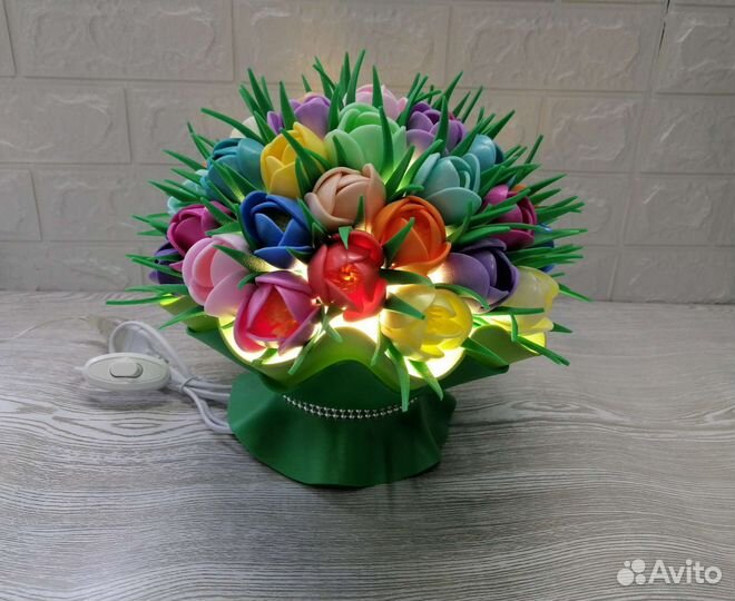 Букет цветов. Светильники