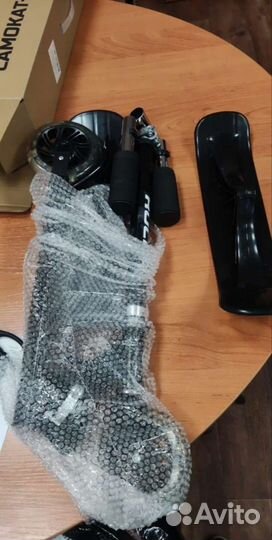 Самокат-трансформер rocket с лыжами, детский