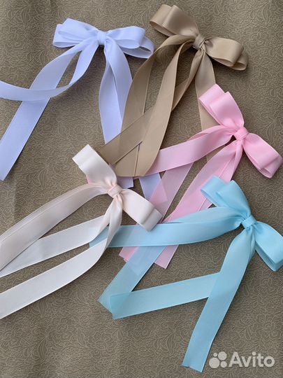 Бант для волос на 1 сентября
