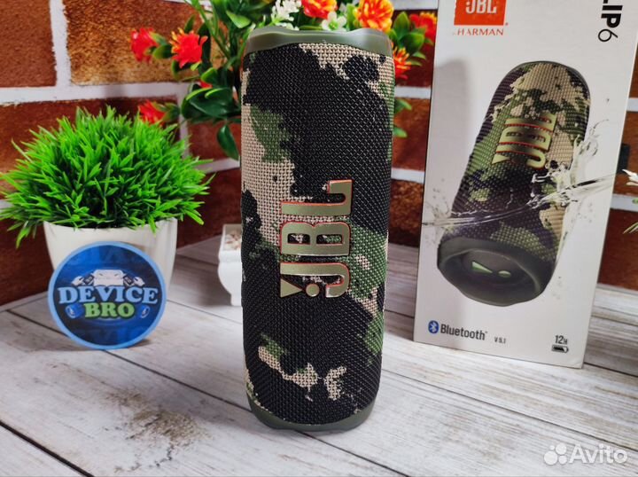 Блютуз колонка JBL Flip 6 GG Camouflage Оригинал