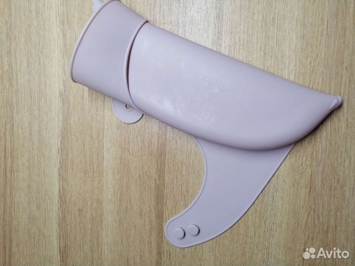 Детская тарелка на присоске, нагрудник