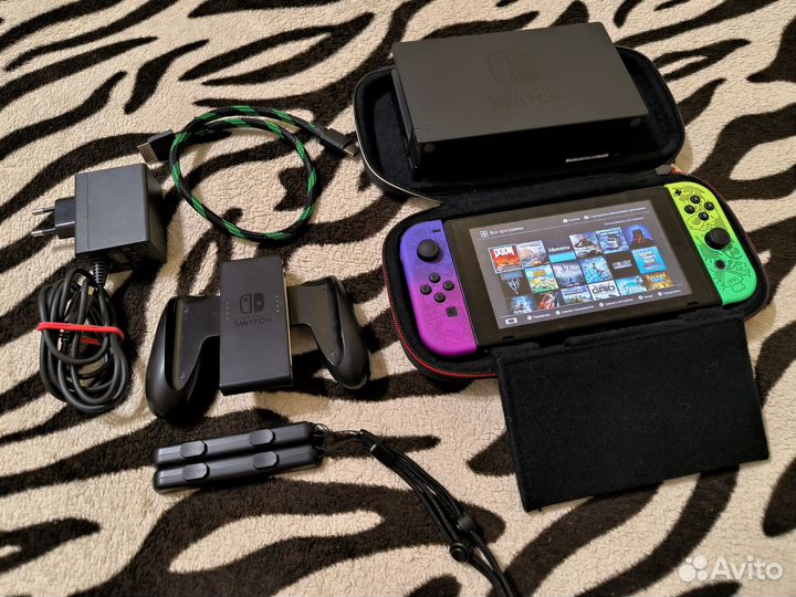 Nintendo Switch 2rev Прошитая Picofly 288