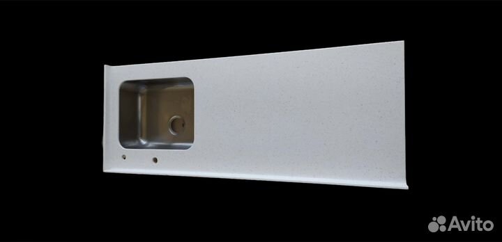 Столешница из искусственного камня С мойкой