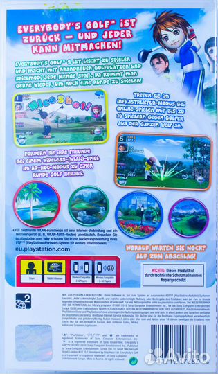 Everybody's Golf 2 (PSP) б/у