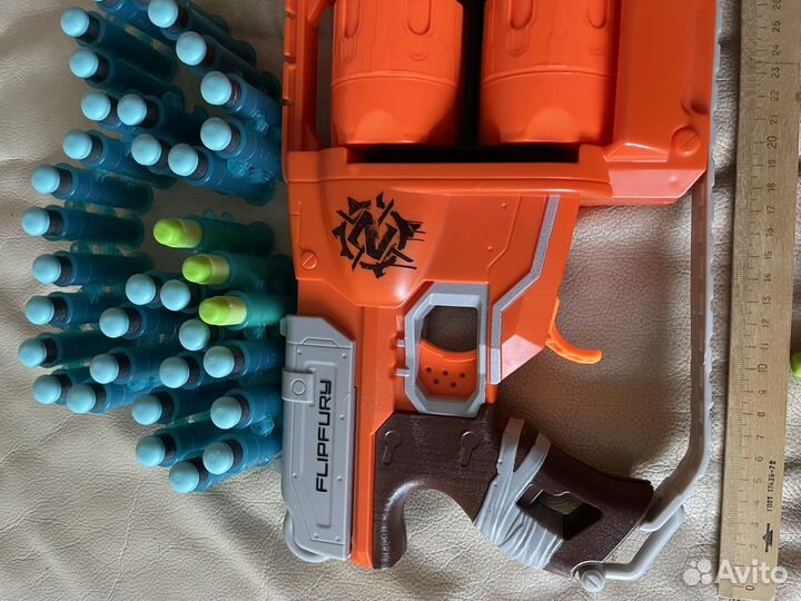 Пистолет игрушка Flipfury Nerp