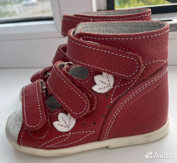 Босоножки сандалии для девочки 20 размер