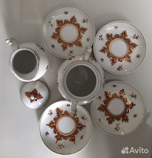 Предметы чайного сервиза Барбарис