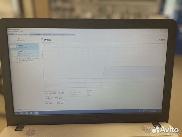 Ноутбук asus (нюр)