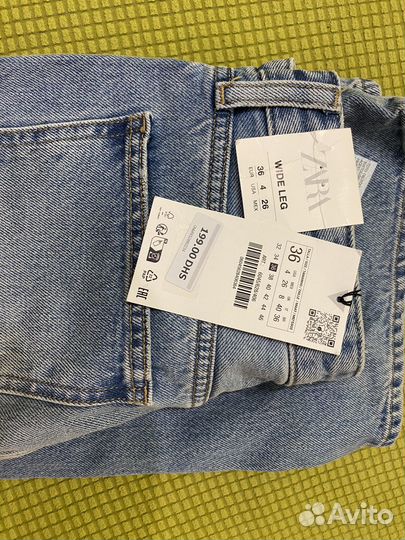 Джинсы zara 36 новые