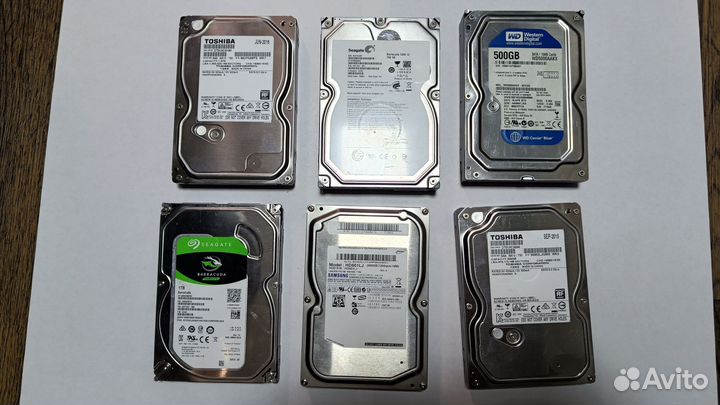 Жесткие диски и SSD
