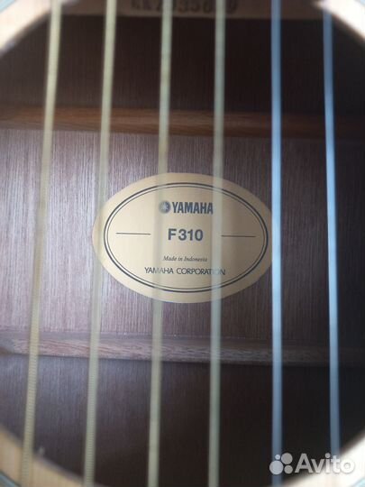 Акустическая гитара yamaha F310
