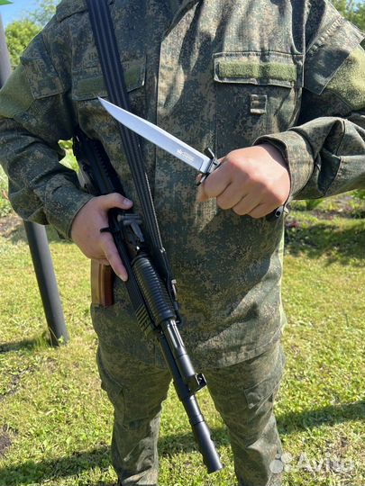 Нож Vector AUS-8 stonewash