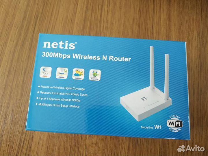 Netis W1 новый роутер в упаковке
