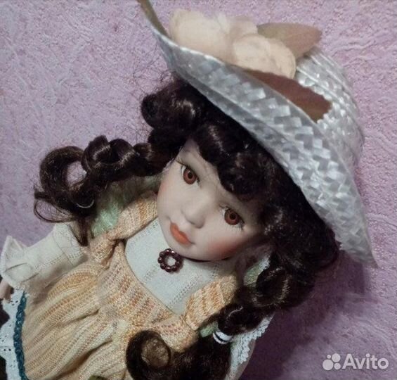 Коллекционная кукла гдр, 70-е, Н33см