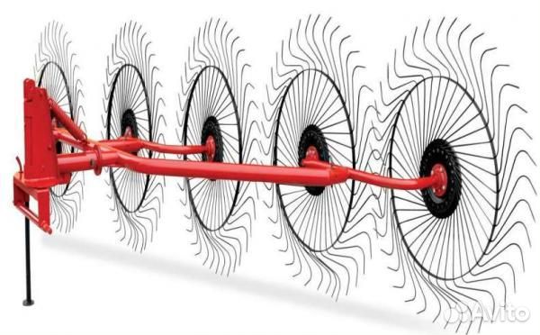 Грабли Кормилец 5 колес, 2023