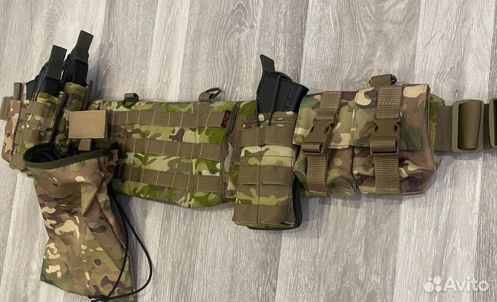 Пляс тактический оазгрузочный варбелт мультикам