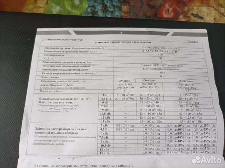 Электрический котел 6 квт