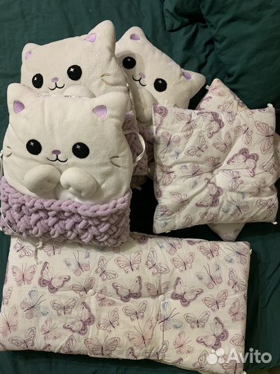 Бортики в детскую кроватку