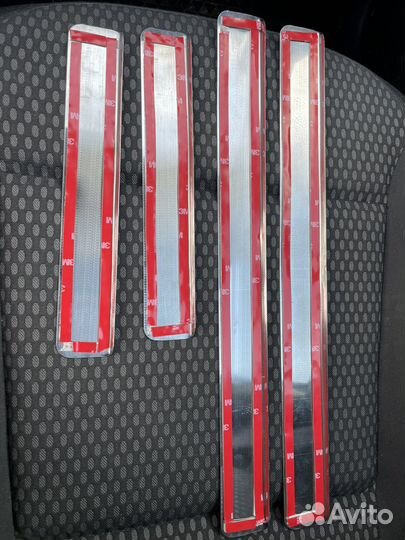 Накладки на пороги volkswagen polo