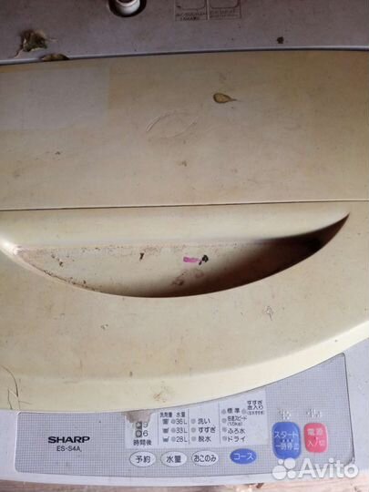 Японская стиральная машинка sharp