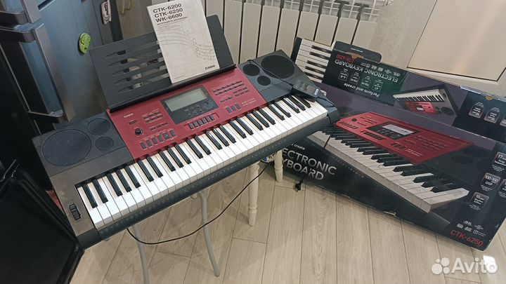 Синтезатор casio ctk 6250