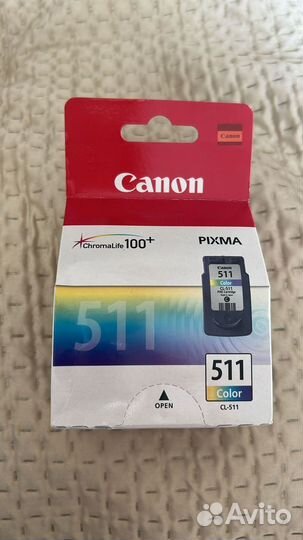 Картридж canon 510 и 511