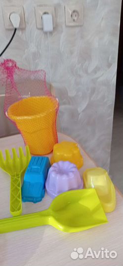 Детская песочница новая