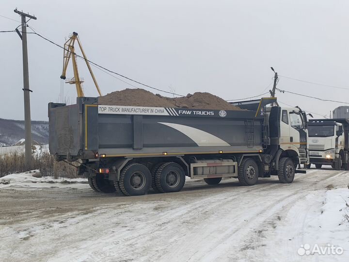Услуги самосвала 40 тонн