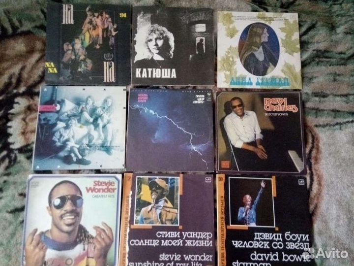 Пластинки виниловые. Коллекция винила