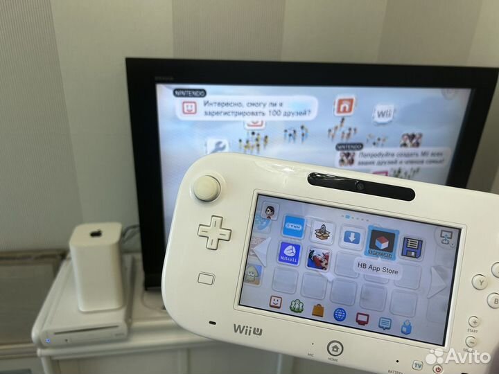 Nintendo Wii U Premium 32Gb+64Gb прошитая