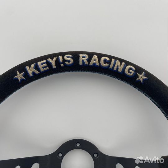 Руль Keys Racing оригинал Япония замша