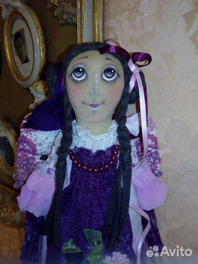 Интерьерная кукла ручной работы