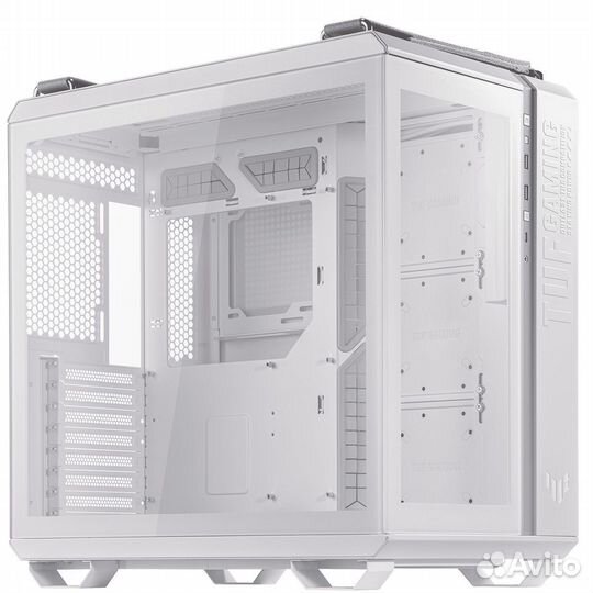 Корпус asus TUF gaming GT502 plus TG argb white 90DC0093-B19000