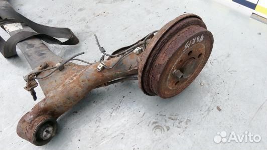 Балка задняя skoda fabia 2 (93K15LQ01)