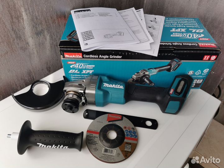 Новая ушм Makita XGT GA005GZ аккумуляторная 40V