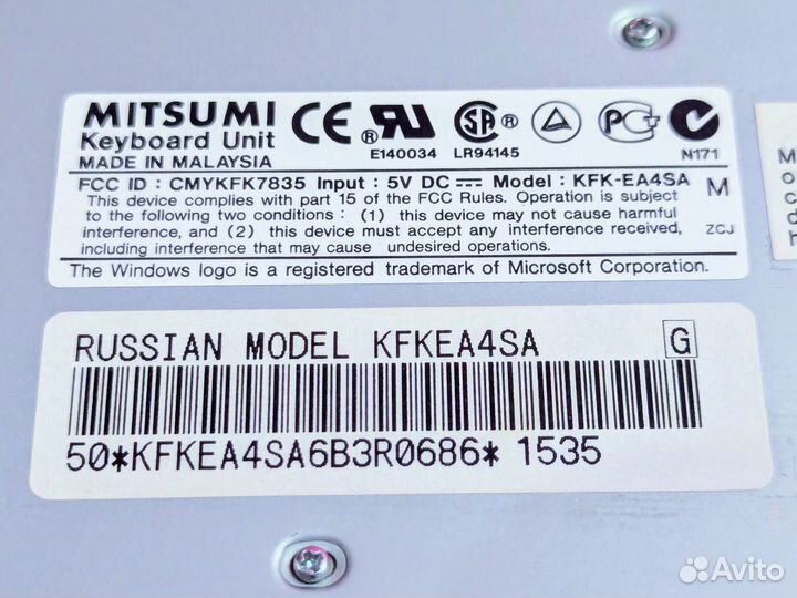 Клавиатура Mitsumi