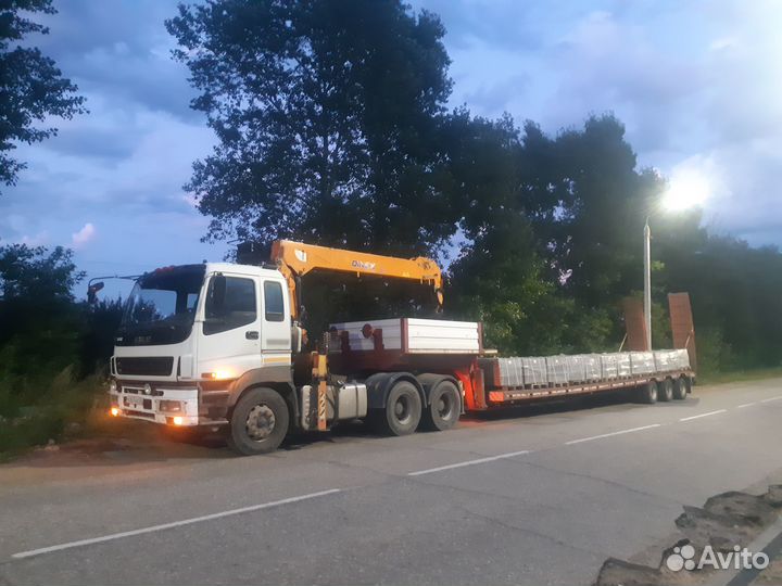 Шаланда с манипулятором 12 метров