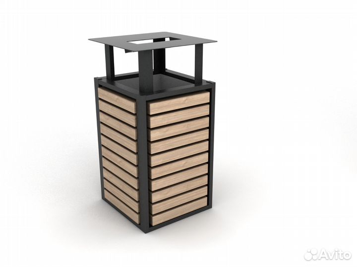 Урна Fold standart 880мм, с пепельницей