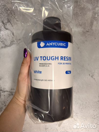 Фотополимерная смола Anycubic Tough 1л белая