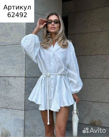 Платье рубашка