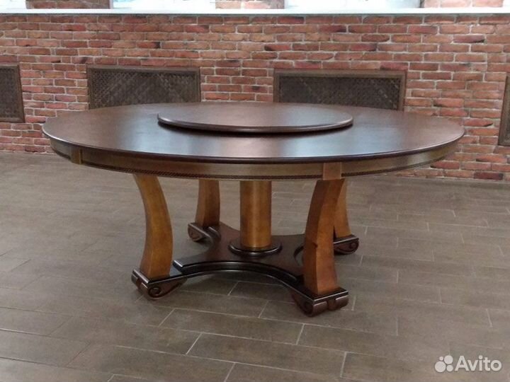 Стол круглый диаметром 150, 160, 180, 200, 220 см
