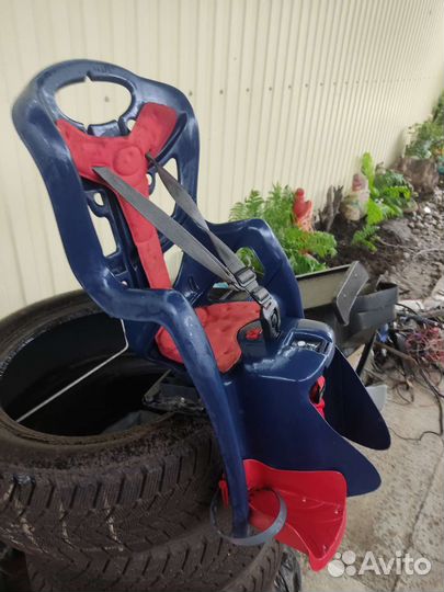 Детское велокресло на багажник