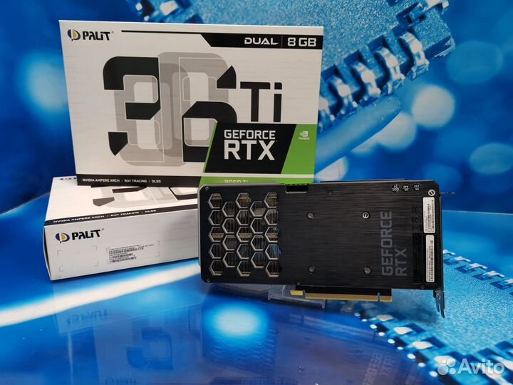 Видеокарта palit rtx 3060 Ti Dual 8gb